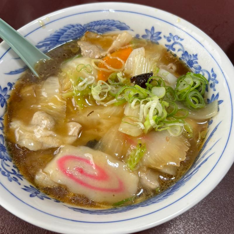 広東メン(千代田しらかばラーメン )