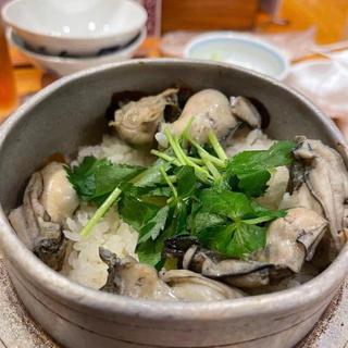 カキ釜飯(鳥ぎん 銀座本店)