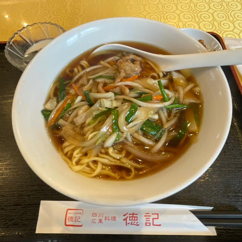 サンマー麺+半チャーハン(徳記)