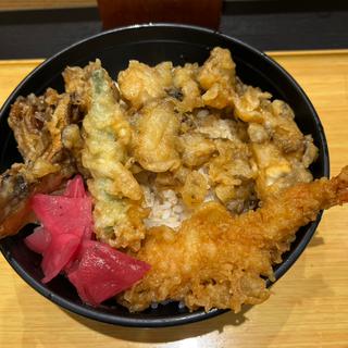 舞茸海老天丼(小諸そば 茅場町店)