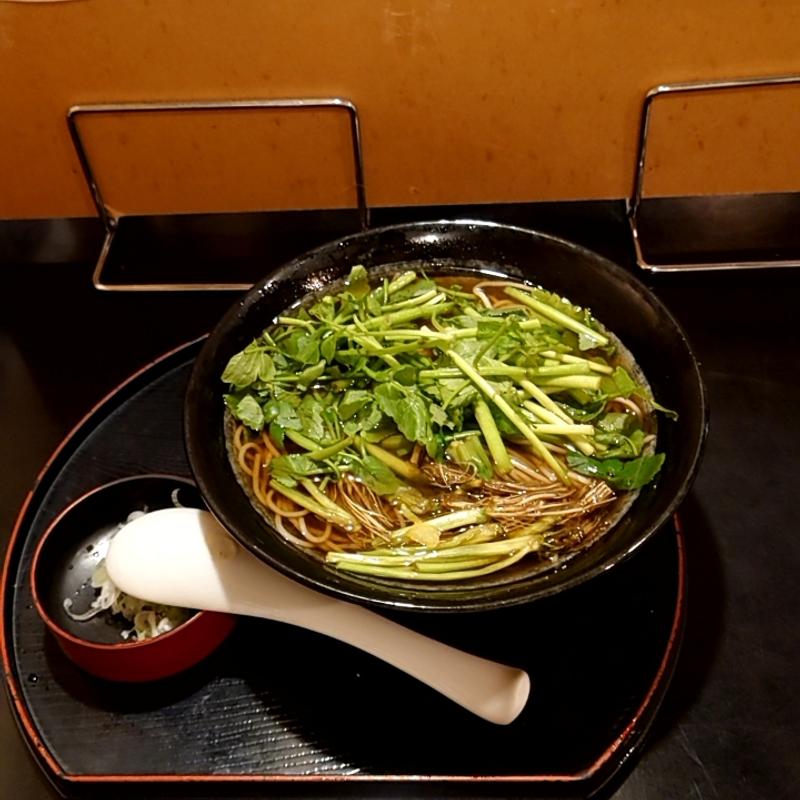 せりそば(長生庵 （ちょうせいあん）)