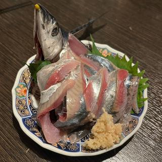 秋刀魚の刺身(呑場 ずずず)