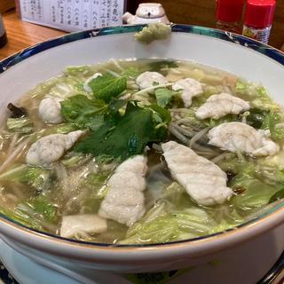 河豚ラーメン 大盛り(割烹 京枡)