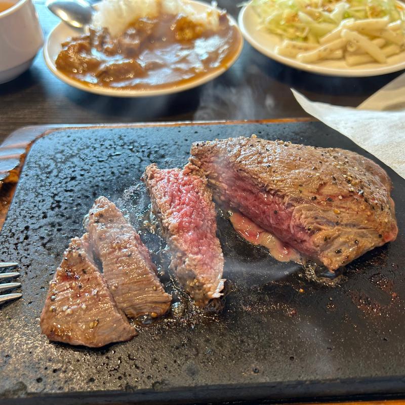 ランチステーキ(やっぱりステーキ　仙台一番町店)