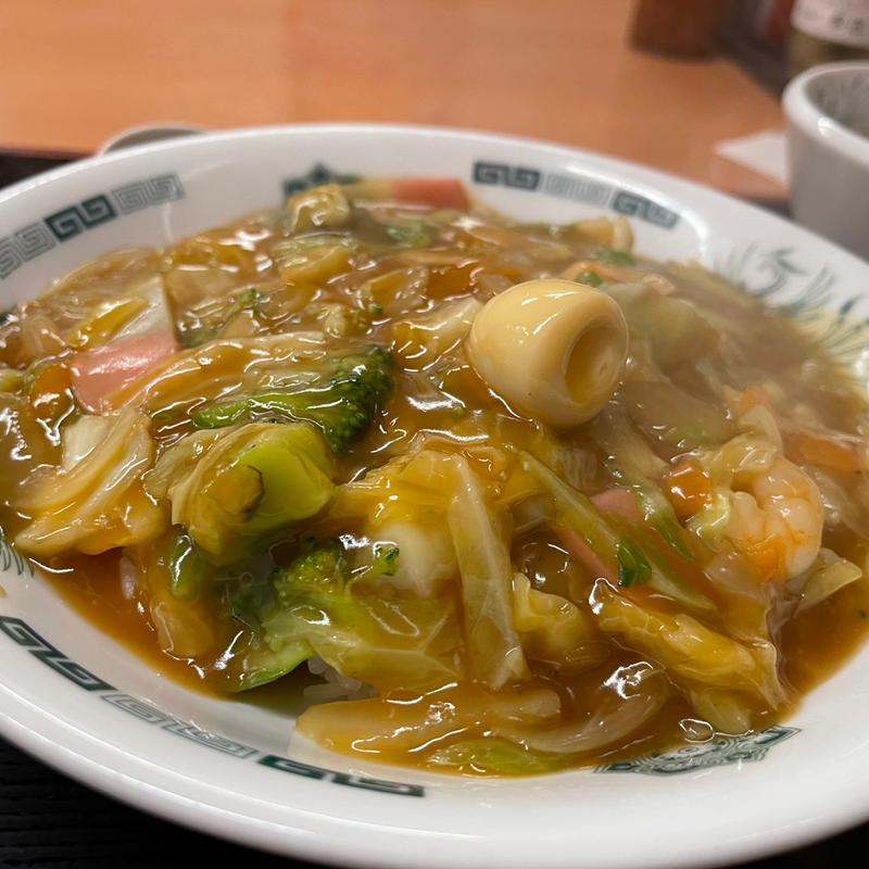 中華丼(日高屋 渋谷宮下公園前店)