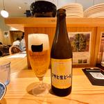 瓶ビール(博多食堂いっかく 福岡空港)