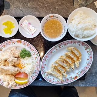 からあげ定食(餃子の王将 四日市インター店)