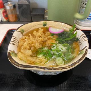 かけきしめん並+かき揚げ(徳川町 麺家りつ)