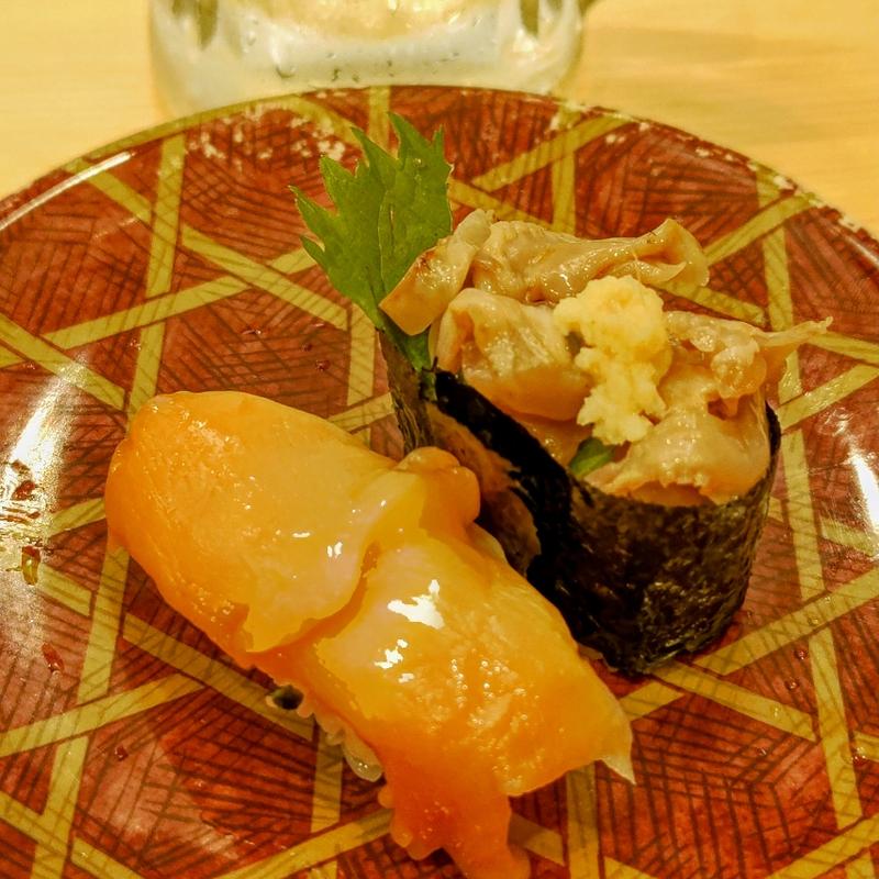 赤貝セット(平禄寿司 横浜中伊勢佐木町店)