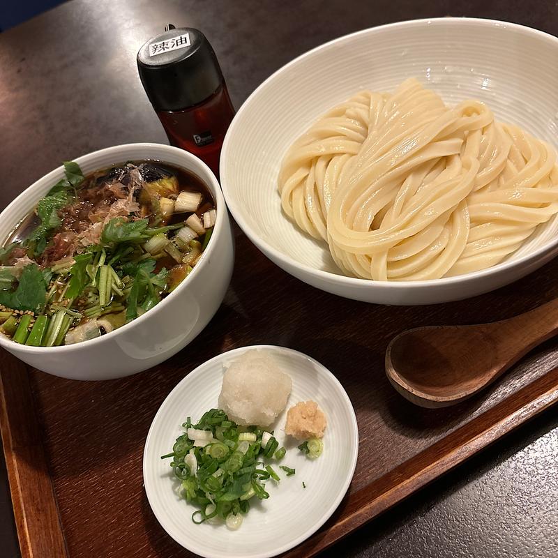 揚げ出し茄子のつけ汁（中）(いしづか)