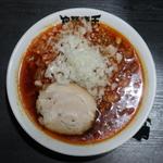 帝王ラーメン薬味増し(3辛)(激辛ラーメンの拉麺帝王 君津店)