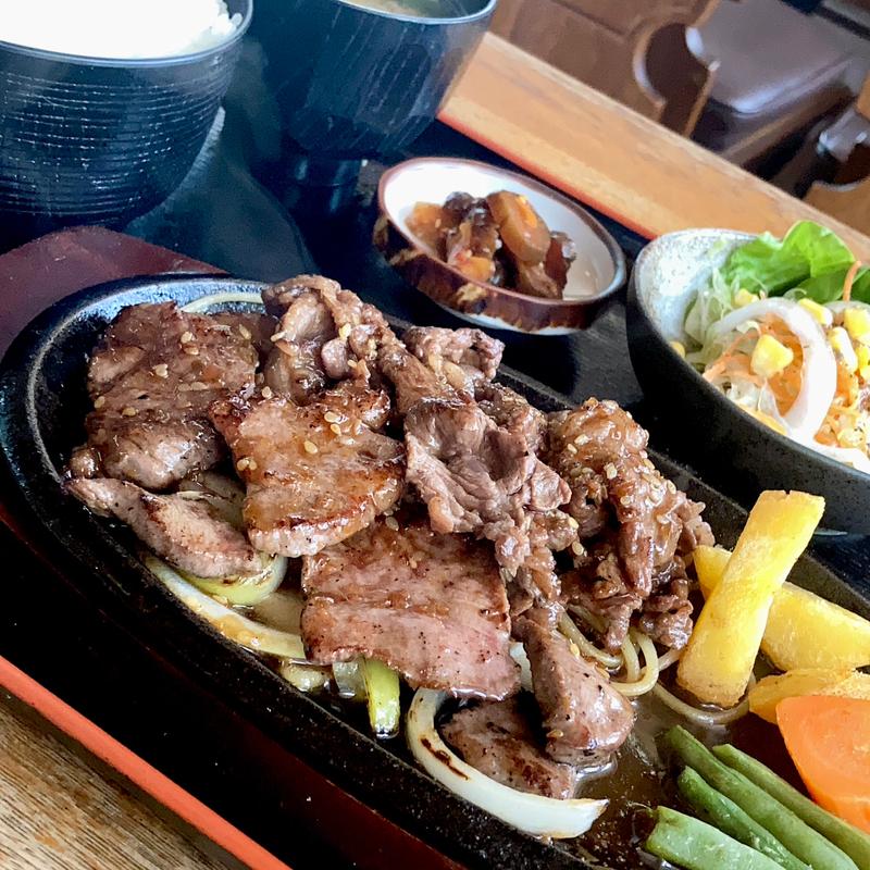 和牛焼肉定食(喫茶 レストラン ガロ)