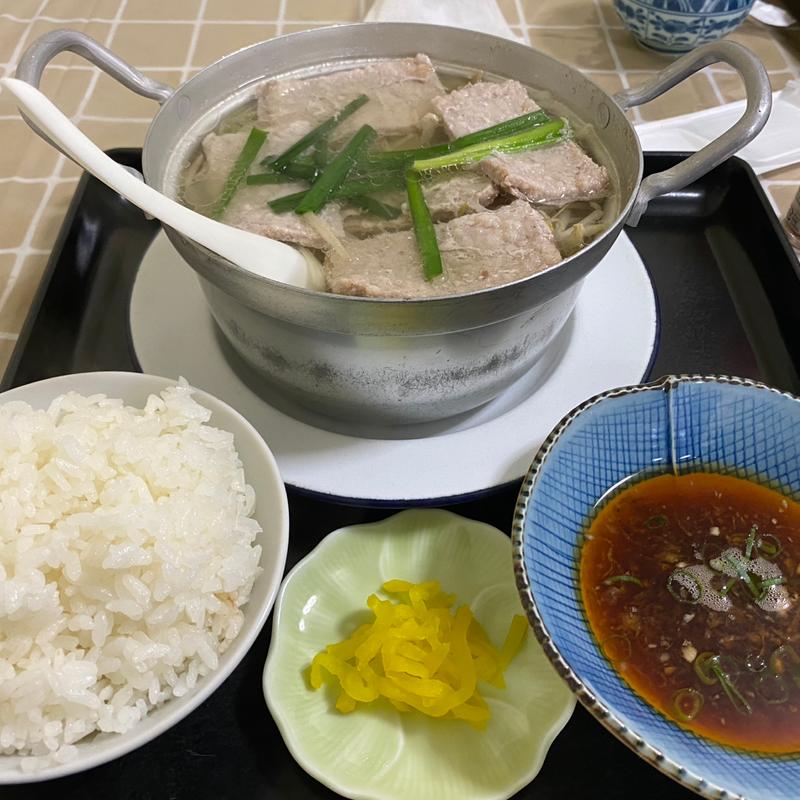豚ちり(若松食堂)