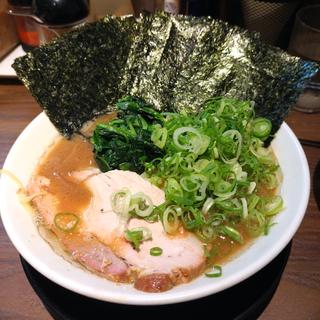 のり青ねぎラーメン(輝道家 水道橋駅前店)