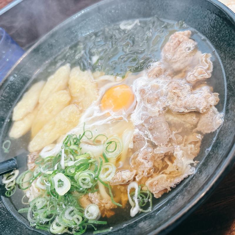 スタミナうどん(人力うどん 春日店)