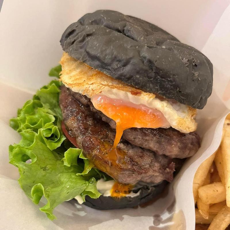 VAN zoo バーガー 黒 ダブル(東京亀戸VAN Zoo)