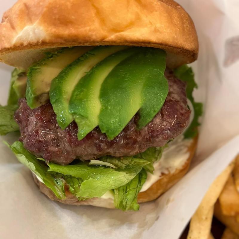 VAN zoo バーガー 白 アボガド(東京亀戸VAN Zoo)