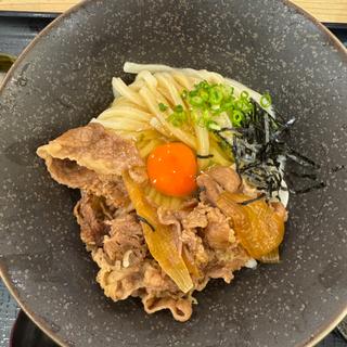 牛肉ぶっかけうどん(山下本気うどん 渋谷センター街)