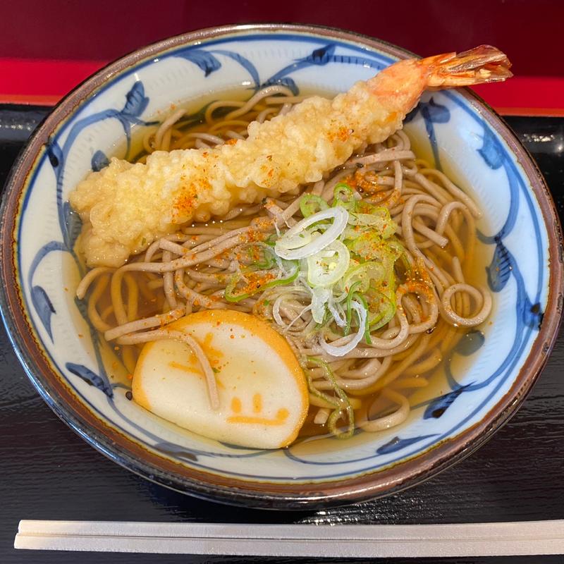 えび天そば(立山そば JR富山駅構内店 )
