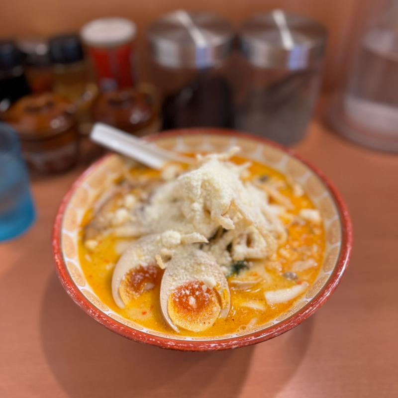 限定 秋味チーズ月見(俺流塩らーめん 代官山店)