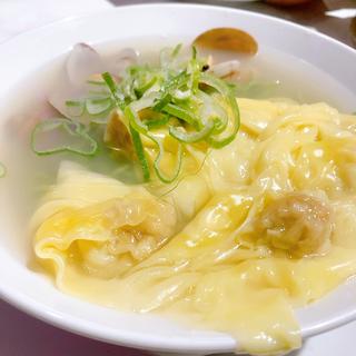 あさりワンタン麺