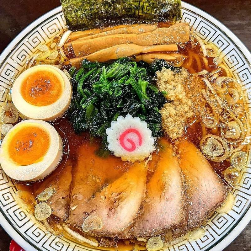 生姜醤油ラーメン 味玉(Menpeki Ginger Noodles)