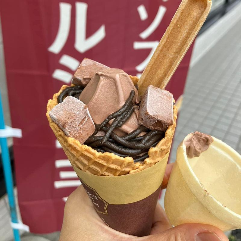 プレミアムソフト トリプルショコラ(ミニストップ 経堂店)