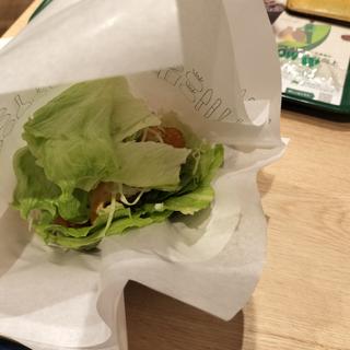 菜摘チキンバーガー(モスバーガー ＪＲ福島駅前店)