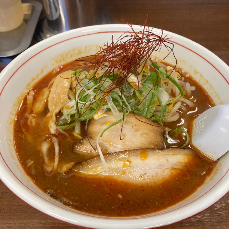 辛味噌ラーメン(らーめん餃子専門　こむさし)