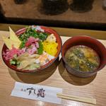 彩り丼(築地すし兆 アトレ大船店)