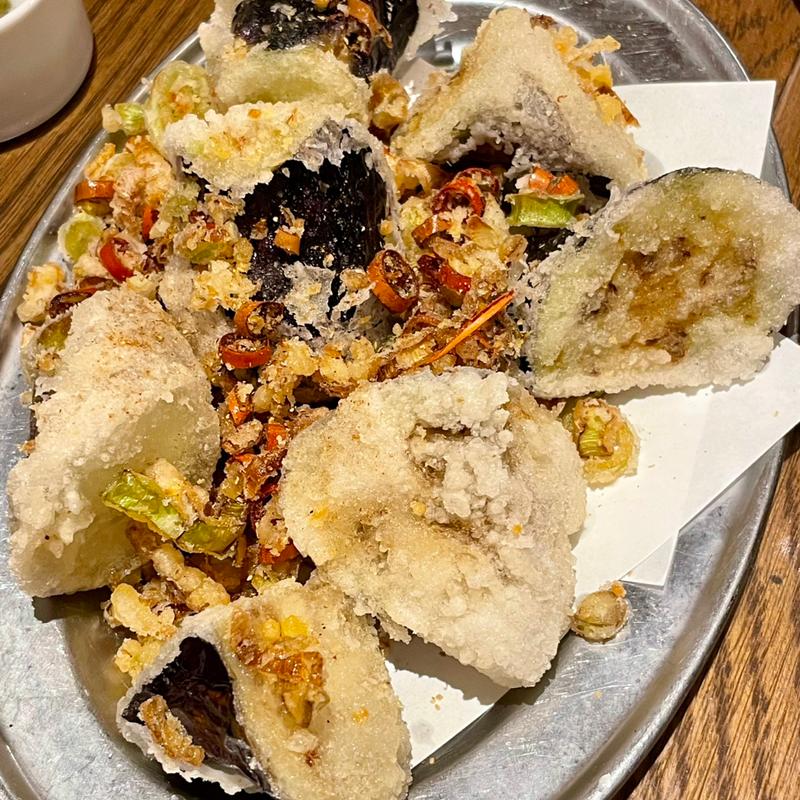 茄子の唐揚げ(屋台屋 博多劇場 大宮店)