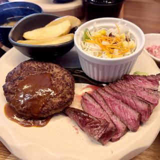 ハンバーグ＆ステーキランチ