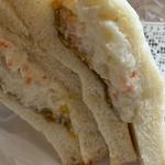 カレーポテサラサンド(ラ・ムー 岸和田カンカン店)