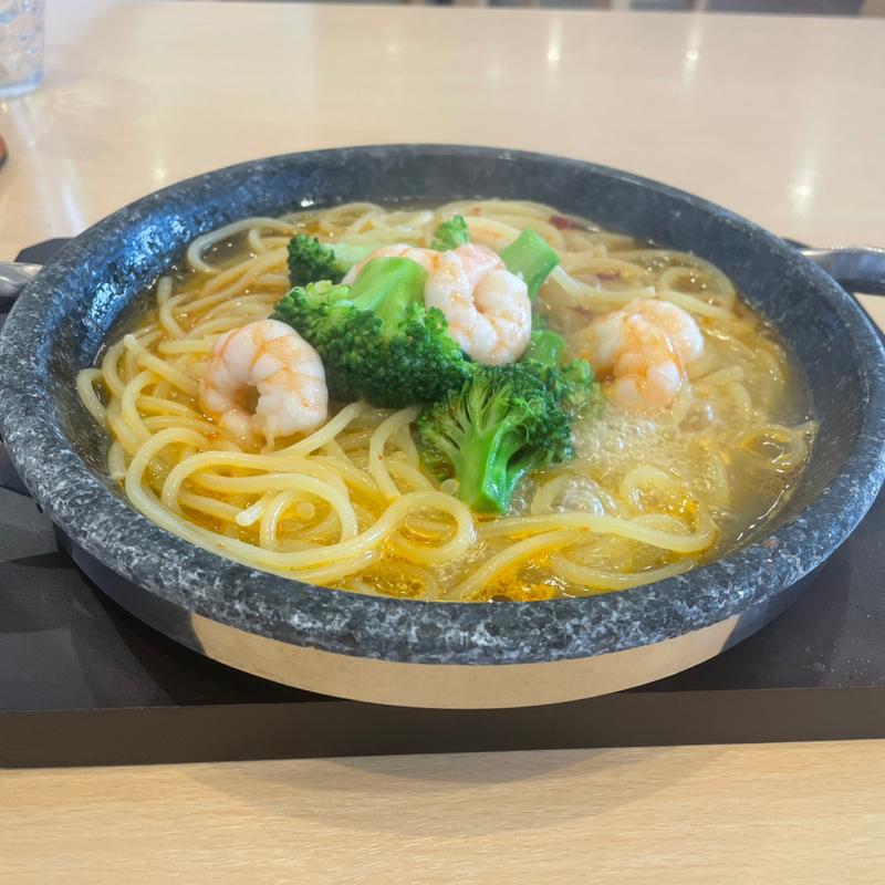 ガーリックシュリンプ(魔法のパスタ )