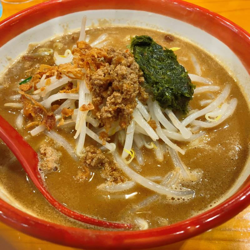 伊勢味噌らーめん(麺場 田所商店 水戸駅南店)
