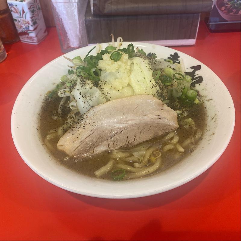 煮干しガリペパ(麺処素和 金山店)