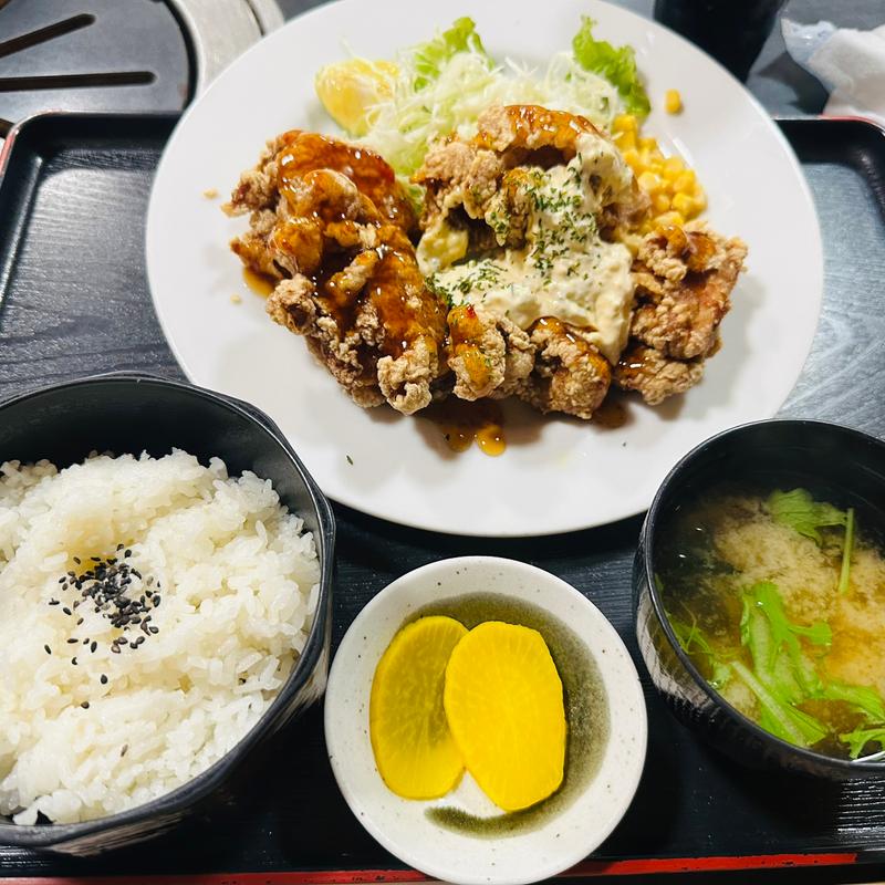 自家製タルタルのチキン南蛮定食(和風居酒屋鞍馬 )