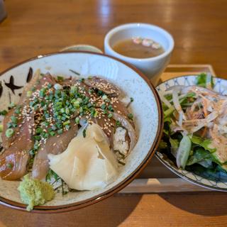 お刺身醤油漬け丼(ミジンコ)