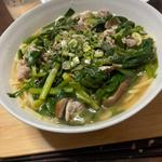 ニラそば(創作料理　我家)