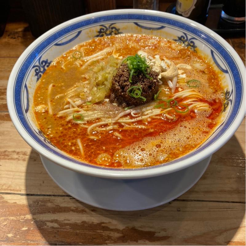 正宗坦々麺 汁あり(成都正宗担々麺 つじ田)