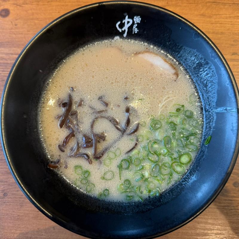 豚骨ラーメン(中るラーメン 久留米バイパス店)