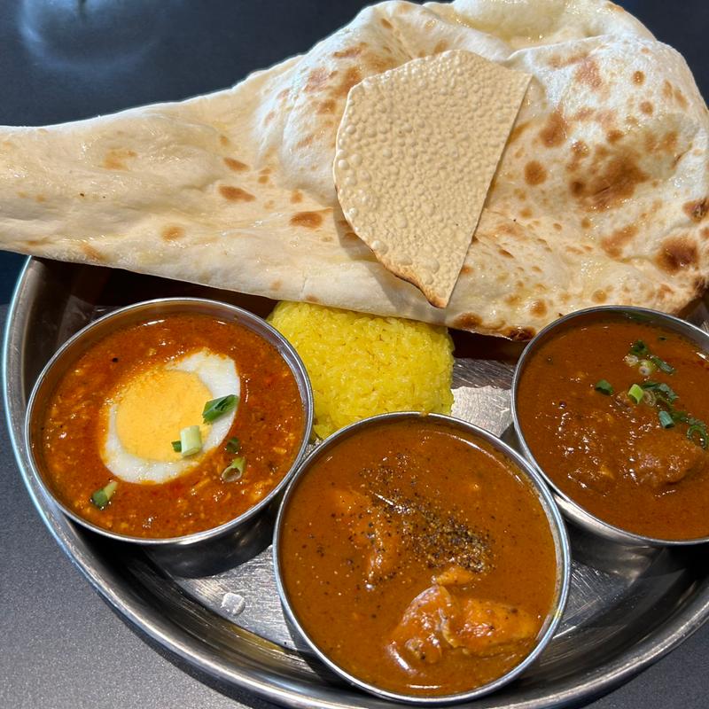 トリプルカレーセット(インド料理ムンバイ アクアシティお台場店)