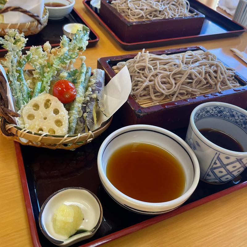 野菜天婦羅せいろ(そば処さと )