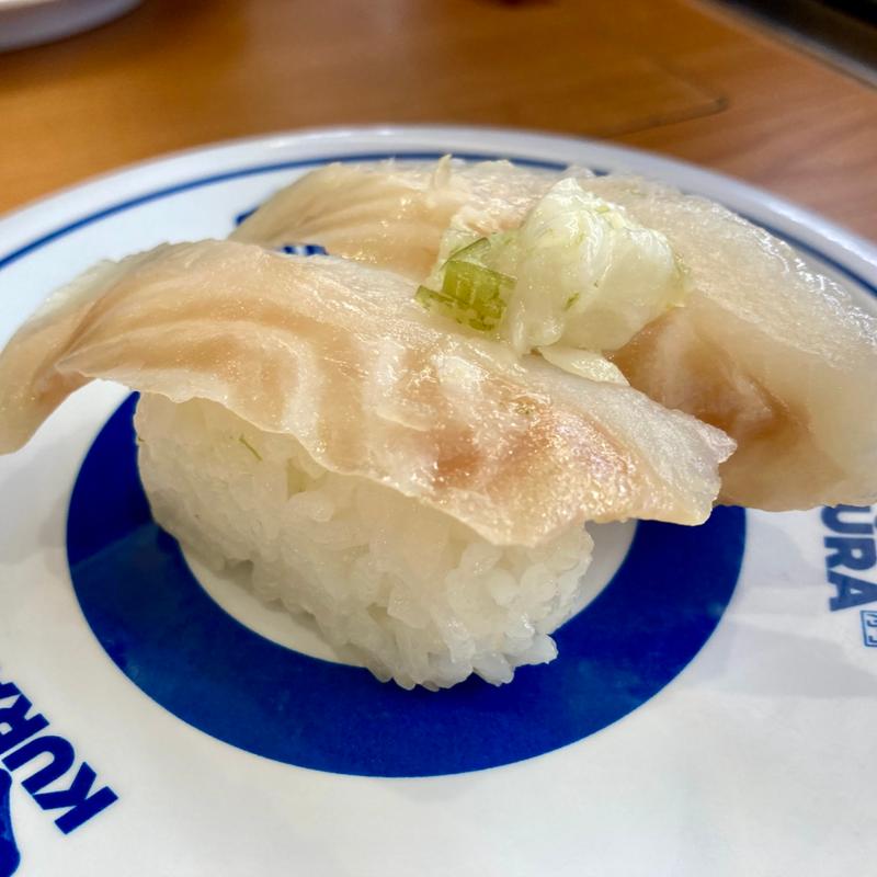 かれい昆布締め(くら寿司 東向島店)