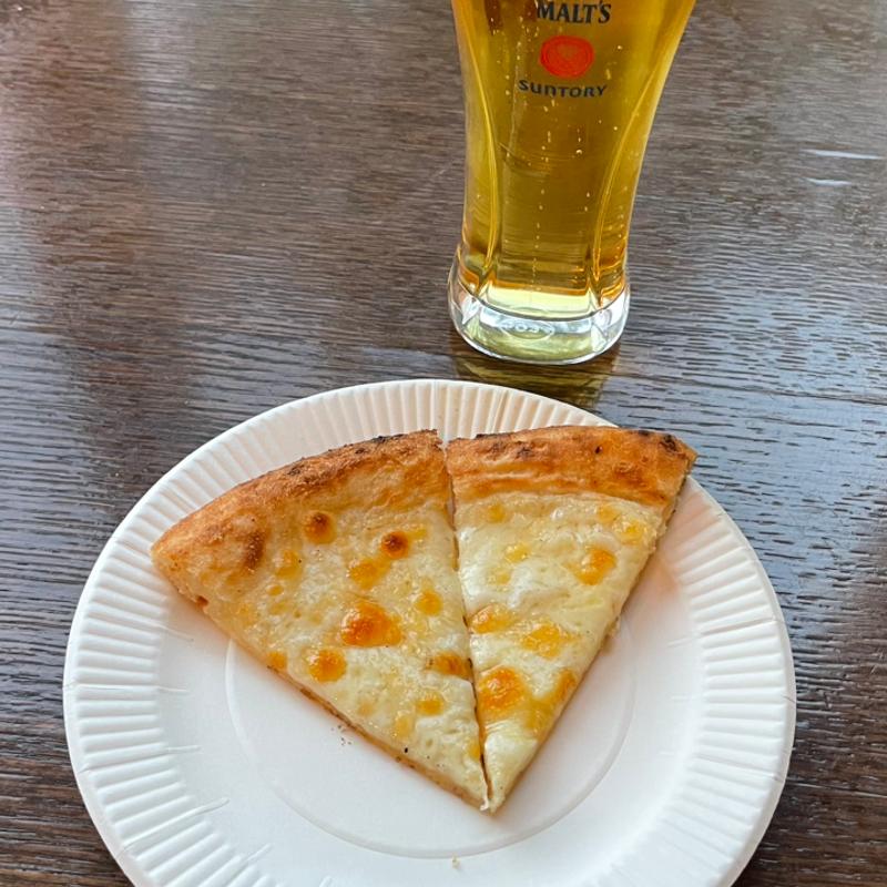 窯焼きウエルカムピザ(1000Mのおもてなし 八ヶ岳ホテル風か)