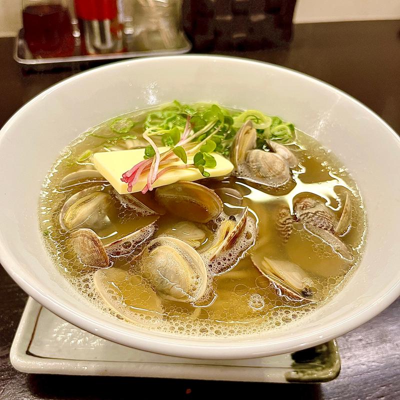 ヴォンゴレビアンコ(限定)(博多とんこつ 豚の足跡)