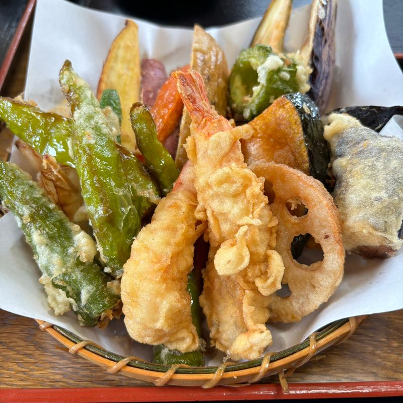 天ぷら(蕎麦処ばくの家)