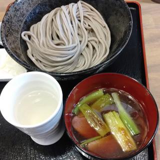 燻り鴨つけ蕎麦 ・福鴨温(岩駒庵)