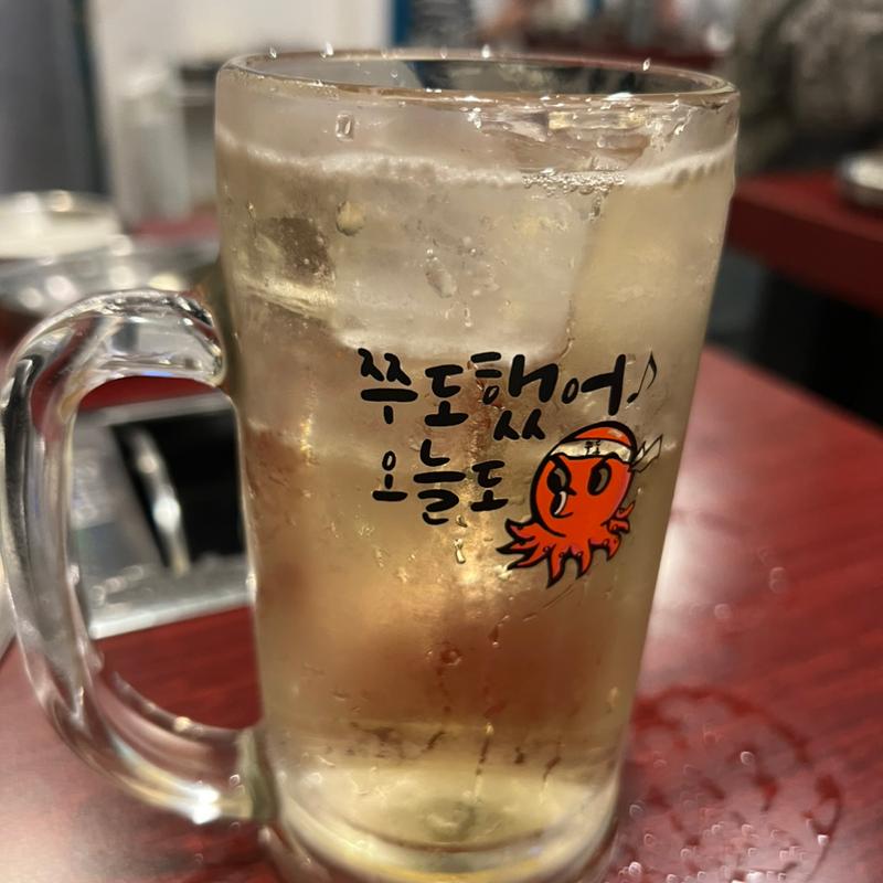 ハイボール(チュクミドサ 新大久保店)