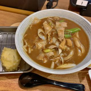 豚カレーうどん(深谷うどん やまや製麺所)